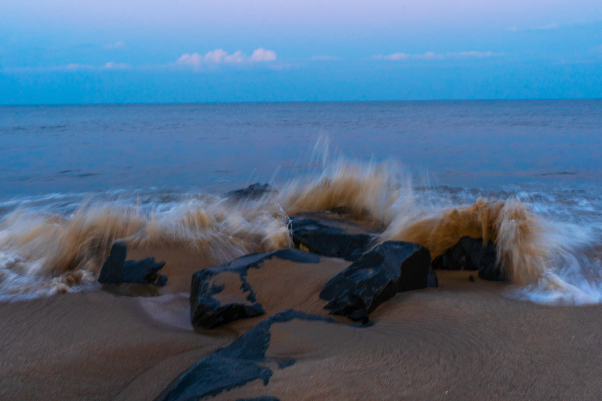 Where the Waves Meet the Rocks