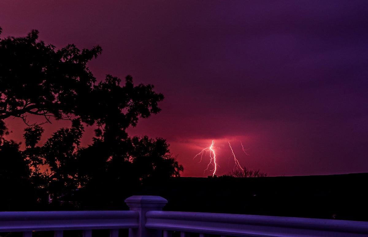 Lightning Beyond the Horizon