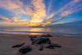 Ocean Sunrise Serenity